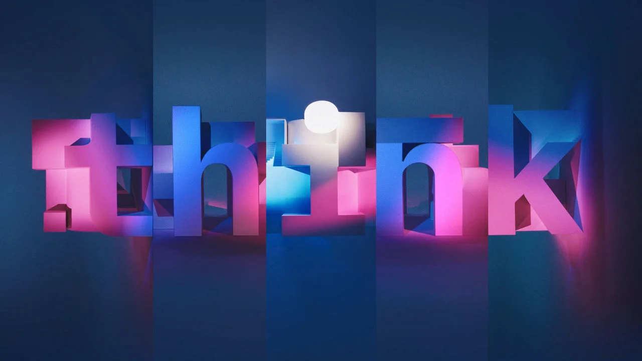 Arte oficial do IBM Think 2026, conferência anual de tecnologia da IBM